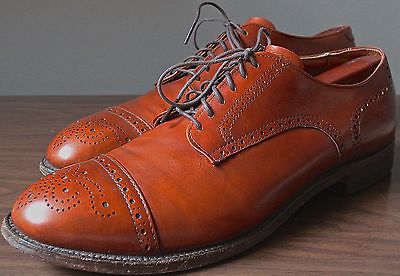 Alden 5404 Tan Calfskin Medallion Tip Blucher
