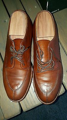 Alden 87155 Burnished Tan Calfskin V-Tip Blucher