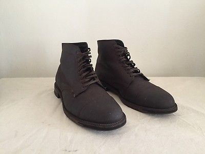 Alden 40705C Tobacco Oiled Nubuck Cap Toe Boot