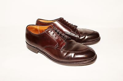 Alden 8714 Color 8 Shell Cordovan V-Tip Blucher