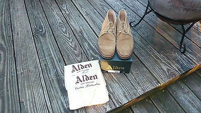 Alden 14722 Tan Suede Chukka