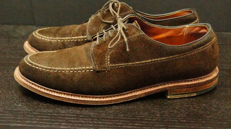 美品ALDEN #73034  サイズ9.5d シャモアレンジャーモック　レア Alden 73034 Tobacco Reverse Chamois Ranger Mocc | Alden