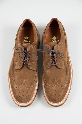 Alden 97678 Snuff Suede Long Wing Blucher