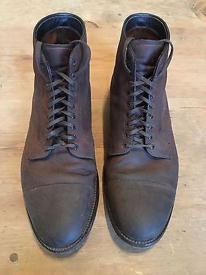 Alden 40705 Tobacco Chamois Cap Toe Boot