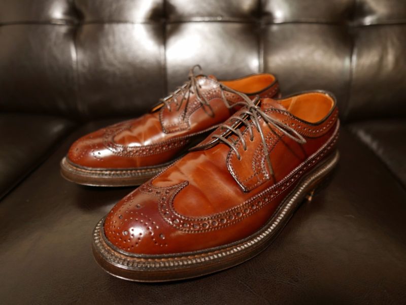 Alden 97770 Color 4 Shell Cordovan Long Wing Blucher