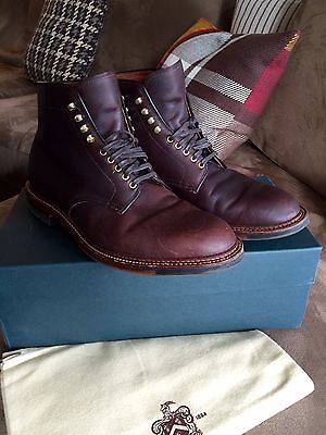 Alden D4806HC Brown Kudu Plain Toe Boot
