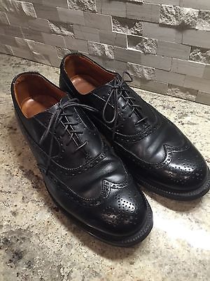 Alden 1117 Black Calfskin Wing Tip Bal