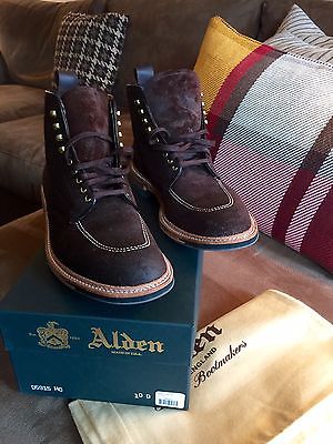 Alden D5915HC Tobacco Reverse Chamois Indy Boot