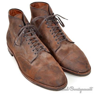 Alden D4808HC Tobacco Chamois Cap Toe Boot