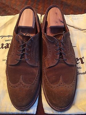 Alden 87893F Brown Suede Long Wing Blucher