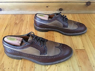 Alden 97659 Brown Chromexcel and Natural Chromexcel Long Wing Blucher Spectator