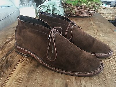 Alden 14923 Dark Brown Suede Chukka