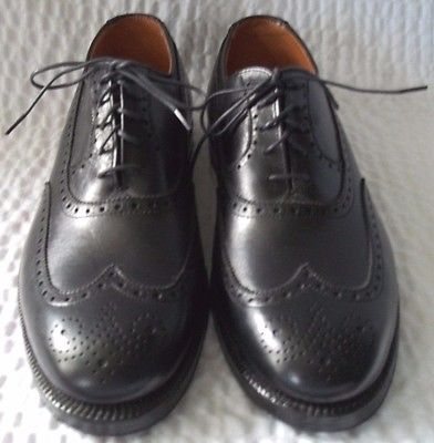 Alden 1117 Black Calfskin Wing Tip Bal
