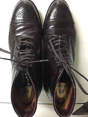 Alden 3980H Color 8 Shell Cordovan Medallion Cap Toe Boot