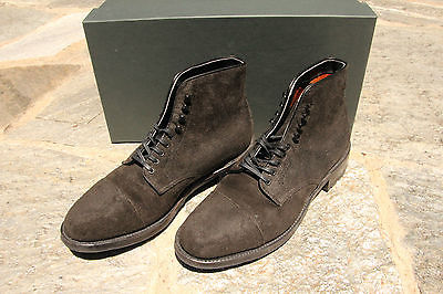 Alden 40605HC Black Chamois Cap Toe Boot