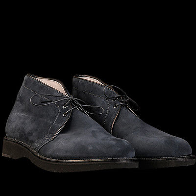 Alden 14673 Navy Suede Chukka