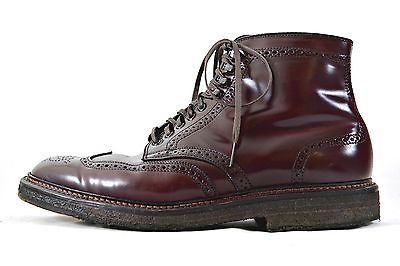 Alden 44658H Color 8 Shell Cordovan Wing Tip Boot