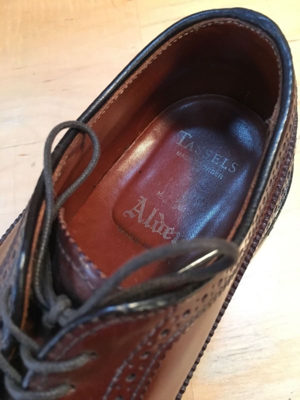 Alden 97770 Color 4 Shell Cordovan Long Wing Blucher