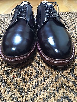 Alden D5415 Color 8 Shell Cordovan Plain Toe Blucher