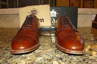 Alden D5522 Brown Alpine Grain Medallion Tip Blucher