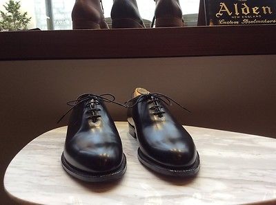 Alden 9120 Black Calfskin Wholecut