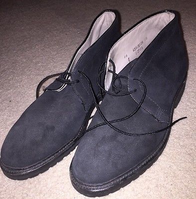 Alden 1271S Black Suede Chukka