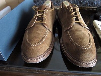 Alden D4601 Snuff Suede Mocc Toe Blucher