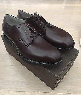 Alden 5953 Burgundy Calfskin Plain Toe Dover