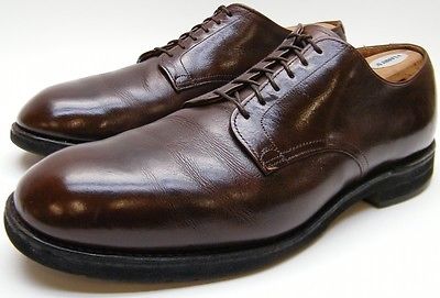 Alden 345 Brown Calfskin Plain Toe Dover