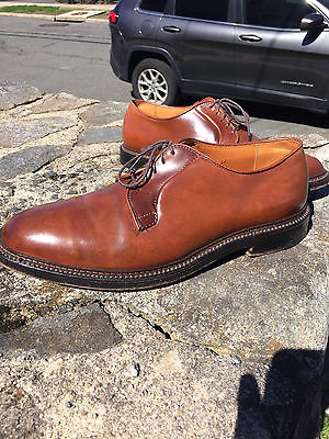 Alden 9392 Mahogany Shell Cordovan Plain Toe Blucher