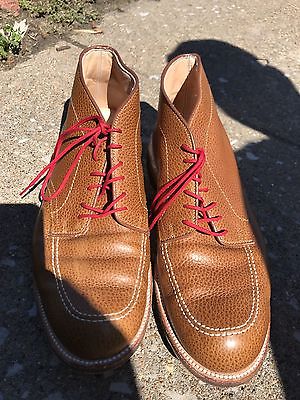 Alden D6802 Tan Country Calf 6 Eyelet Chukka