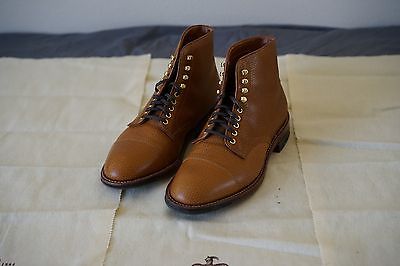 Alden D5839HC Tan Country Calf Cap Toe Boot