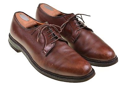Alden 9396 Brown Scotch Grain Plain Toe Blucher