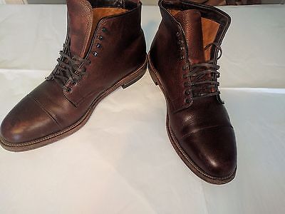 Alden 40716H Brown Scotch Grain Cap Toe Boot