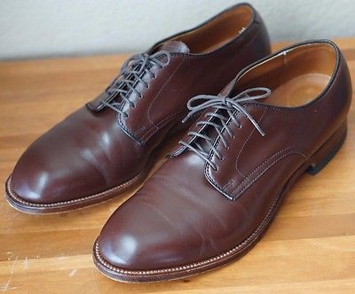 Alden 53544 Walnut Calfskin Plain Toe Dover