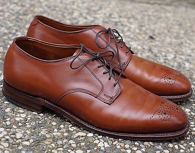 Alden 96906 Cognac Calfskin Medallion Toe Blucher