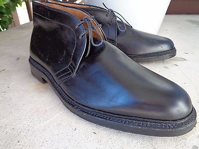 Alden 1377 Black Calfskin Chukka