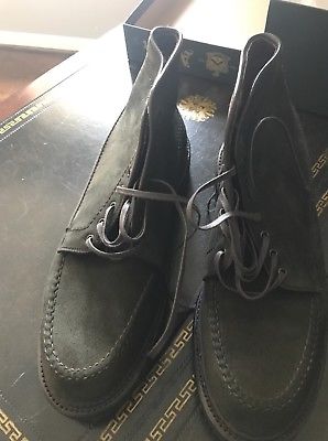 Alden 3563 Hunting Green Suede Michigan Boot