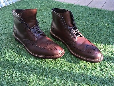 Alden 44626H Brown Chromexcel Wing Tip Boot