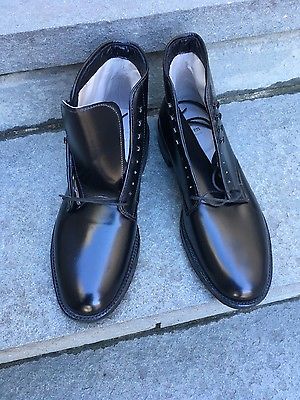 Alden 8507HC Black Calfskin Plain Toe Boot