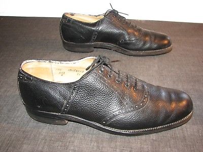 Alden 71 Black Shrunken Calf Saddle Shoe