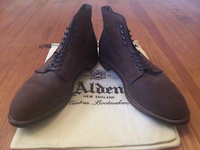 Alden D4808HC Tobacco Chamois Cap Toe Boot