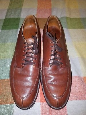 Alden 4051 Brown Pebble Grain Split Toe Blucher