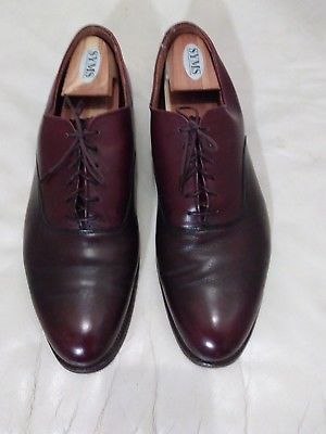 Alden 9330 Burnished Tan Calfskin Plain Toe Bal