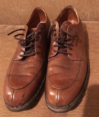 Alden 4051 Brown Pebble Grain Split Toe Blucher