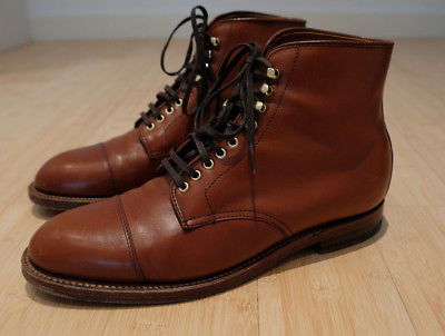 Alden M3901H Brown Calfskin Cap Toe Boot