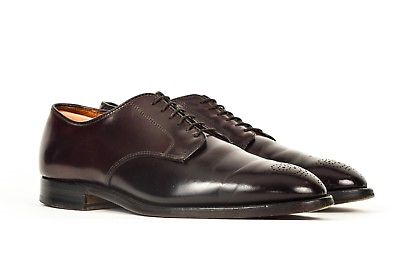 Alden 48016 Color 8 Shell Cordovan Medallion Toe Blucher