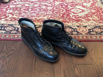 Alden 44655C Black Shell Cordovan Wing Tip Boot