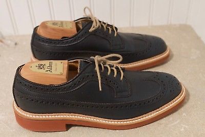 Alden 97680 Navy Chromexcel Long Wing Blucher
