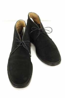 Alden 1371 Black Suede Chukka